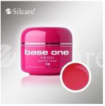 neon 15 Retro Pink base one żel kolorowy gel kolor SILCARE 5 g